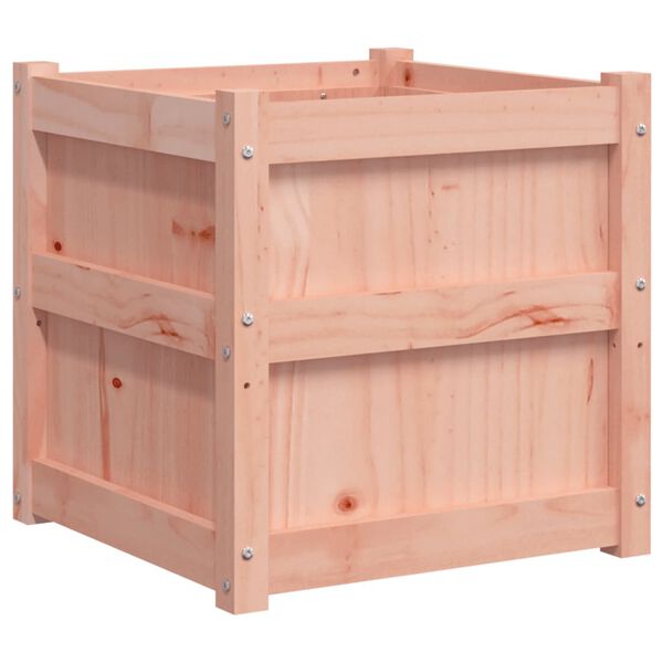 vidaXL Ζαρντινιέρα 50x50x50 εκ. από Μασίφ Ξύλο Ψευδοτσούγκας