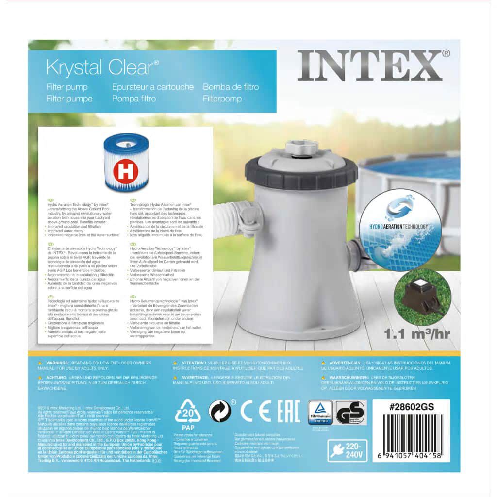 Intex Αντλία Φίλτρου 1250 λ./ώρα 28602GS