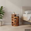 vidaXL &Kappa;&omicron;&mu;&omicron;&delta;ί&nu;&omicron; 30 x 30 x 45 &epsilon;&kappa;. &alpha;&pi;ό &Mu;&alpha;&sigma;ί&phi; &Xi;ύ&lambda;&omicron; Teak