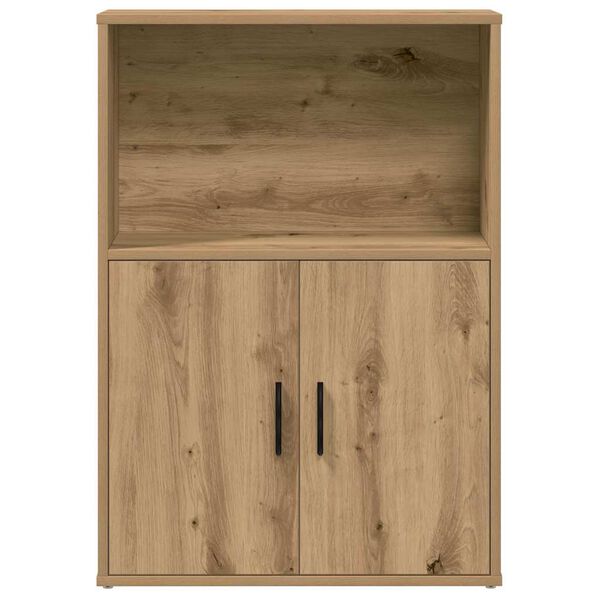 vidaXL Βιβλιοθήκη Αρτισιανή Δρυς 60x24x85 εκ. Επεξ. Ξύλο