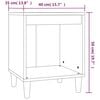 vidaXL Κομοδίνο Καφέ Δρυς 40x35x50 εκ.