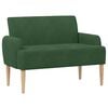 vidaXL Love seat &mu;&epsilon; &kappa;&omicron;&upsilon;&mu;&pi;&iota;ά &Tau;&zeta;&alpha;&gamma;&kappa;&omicron;&upsilon;ά&rho; &Pi;&rho;ά&sigma;&iota;&nu;&omicron; 116 x 67 x 81 &epsilon;&kappa;