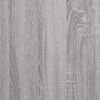 vidaXL Κομοδίνα 2 τεμ. Γκρι Sonoma 40 x 35 x 50 εκ. από Επεξεργ. Ξύλο