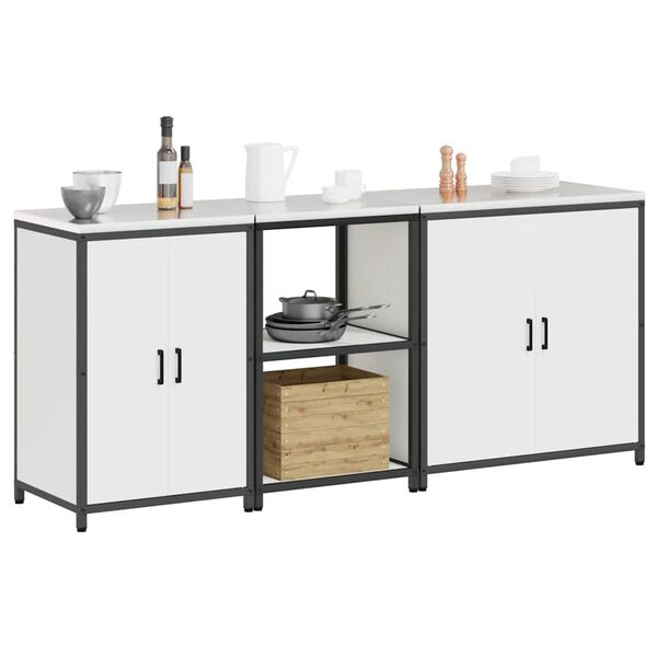 vidaXL &Sigma;&epsilon;&tau; &Alpha;&pi;&omicron;&theta;ή&kappa;&epsilon;&upsilon;&sigma;&eta;&sigmaf; &Kappa;&omicron;&upsilon;&zeta;ί&nu;&alpha;&sigmaf; 3 pcs &Lambda;&epsilon;&upsilon;&kappa;ό &Psi;&upsilon;&chi;&rho;ή&sigmaf; έ&lambda;&alpha;&sigma;&eta;&sigmaf; &chi;ά&lambda;&upsilon;&beta;&alpha;&sigmaf;