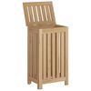 vidaXL Καλάθι Άπλυτων 35 x 25 x 60 εκ. από Μασίφ Ξύλο Teak