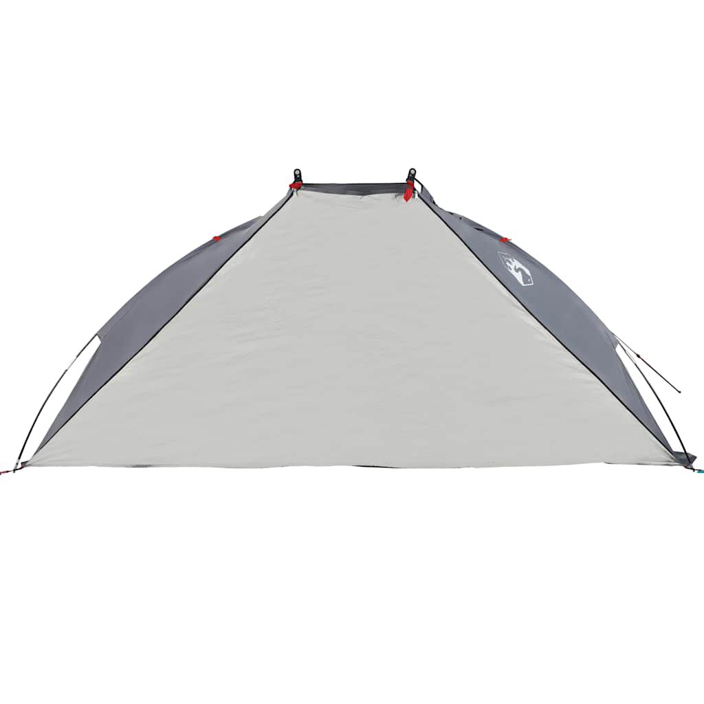 vidaXL Σκηνή Παραλίας Γκρι 268x223x125 εκ. Πολυεστέρας 185T