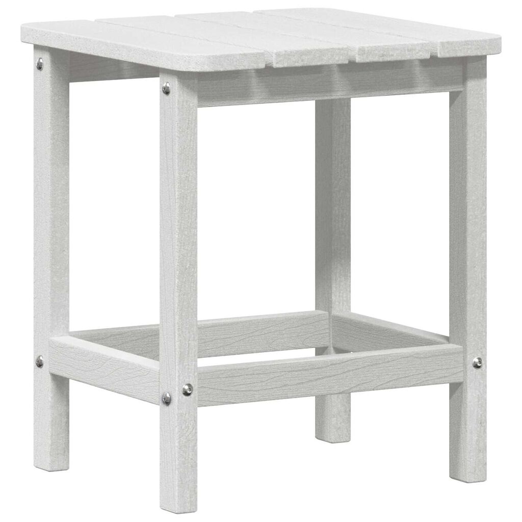 vidaXL Κουνιστή Καρέκλα Κήπου 3 pcs Λευκό 38 x 38 x 46cm Πλαστικό