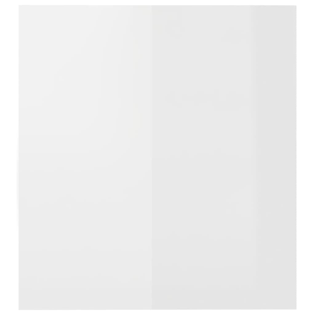 vidaXL Έπιπλο Τηλεόρασης με LED Γυαλιστερό Λευκό 140x36,5x40 εκ.