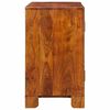 vidaXL Sideboard Πολύχρωμο 90x35x60 μασίφ ξύλο ακακίας