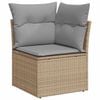 vidaXL Σετ Καναπέ Κήπου 7 pcs μπεζ και ανοιχτό γκρι