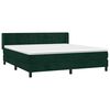 vidaXL &Kappa;&rho;&epsilon;&beta;ά&tau;&iota; Boxspring &mu;&epsilon; &Sigma;&tau;&rho;ώ&mu;&alpha; &Sigma;&kappa;&omicron;ύ&rho;&omicron; &Pi;&rho;ά&sigma;&iota;&nu;&omicron; 160x200&epsilon;&kappa;. &Beta;&epsilon;&lambda;&omicron;ύ&delta;&iota;&nu;&omicron;