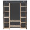 vidaXL Ντουλάπα Γκρι 135 x 40 x 170 εκ. Υφασμάτινη