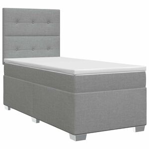 vidaXL &Kappa;&rho;&epsilon;&beta;ά&tau;&iota; box spring &mu;&epsilon; &sigma;&tau;&rho;ώ&mu;&alpha; &Alpha;&nu;&omicron;&iota;&chi;&tau;ό &gamma;&kappa;&rho;&iota; &Mu;&omicron;&nu;ό Ύ&phi;&alpha;&sigma;&mu;&alpha;
