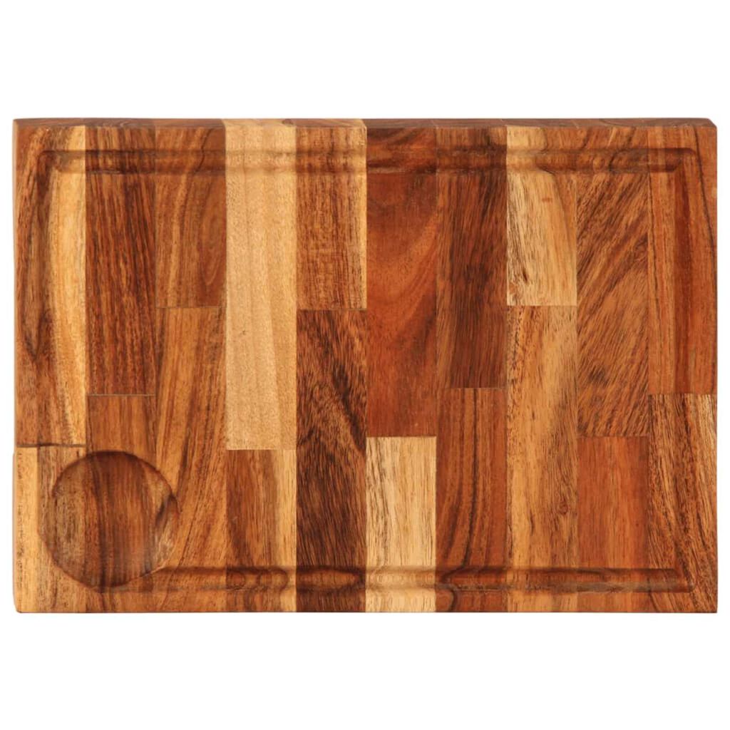 vidaXL Επιφάνεια Κοπής 30x21x4 εκ. από Μασίφ Ξύλο Ακακίας