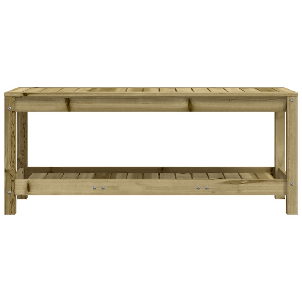 vidaXL Παγκάκι Κήπου 108 x 35 x 45 εκ. από Εμποτισμένο Ξύλο Πεύκου