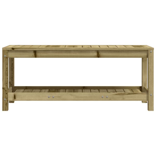 vidaXL Παγκάκι Κήπου 108 x 35 x 45 εκ. από Εμποτισμένο Ξύλο Πεύκου