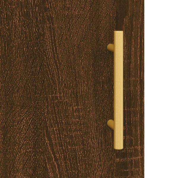 vidaXL Ντουλάπι Τοίχου Καφέ Δρυς 60 x 31 x 60 εκ. Επεξεργασμένο Ξύλο