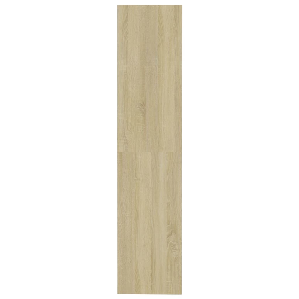 vidaXL Βιβλιοθήκη/Διαχωρ. Χώρου Sonoma Δρυς 80x30x135 εκ. Επεξ. Ξύλο