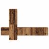 vidaXL Σετ επίπλου τηλεόρασης 5 pcs Παλαιό ξύλο 181 x 30 x 120 εκ