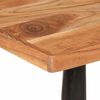 vidaXL Τραπέζι Bistro 60 x 60 x 76 εκ. από Μασίφ Ξύλο Ακακίας