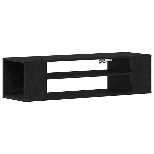 vidaXL Ντουλάπι TV Μαύρο 100 x 30 x 26.5 εκ Επεξεργασμένο ξύλο