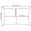 vidaXL Πανί Σκίασης Μπεζ 3 x 4,5 μ. από HDPE 160 γρ/μ²