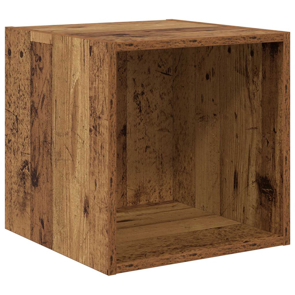 vidaXL 2 pcs Παλιό ξύλο 37 x 37 x 142.5 εκ Επεξεργασμένο ξύλο