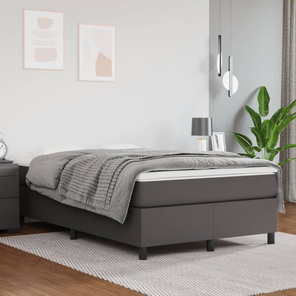 vidaXL &Kappa;&rho;&epsilon;&beta;ά&tau;&iota; Boxspring &mu;&epsilon; &Sigma;&tau;&rho;ώ&mu;&alpha; &Gamma;&kappa;&rho;&iota; 120x190&epsilon;&kappa;. &alpha;&pi;ό &Sigma;&upsilon;&nu;&theta;&epsilon;&tau;&iota;&kappa;ό &Delta;έ&rho;&mu;&alpha;