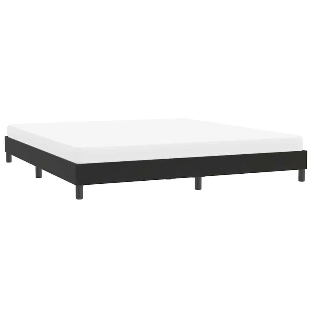 vidaXL Πλαίσιο κρεβατιού χωρίς στρώμα Μαύρο 200x210 cm Βελούδινο