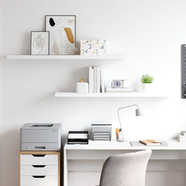 vidaXL &Rho;ά&phi;&iota;&alpha; &Tau;&omicron;ί&chi;&omicron;&upsilon; 2 &tau;&epsilon;&mu;. Ά&sigma;&pi;&rho;&alpha; 120x23,5x3,8 &epsilon;&kappa;. MDF