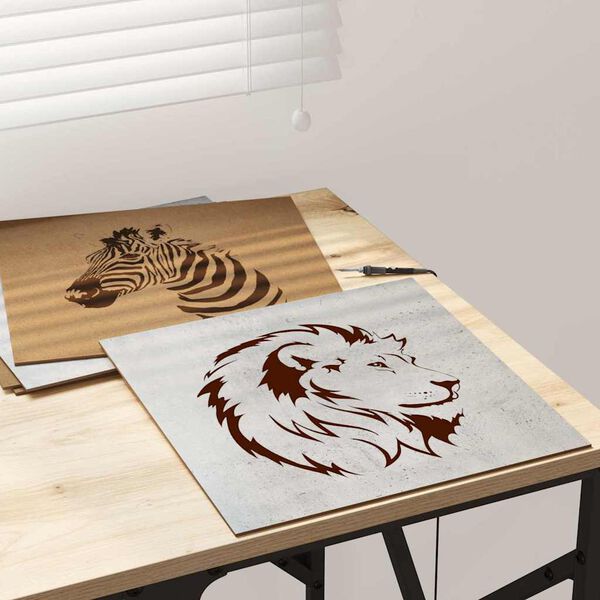 vidaXL Διακοσμητικά Πάνελ 50 pcs Γκρι σκυροδέματος 30 x 30 x 0.3 εκ