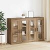 vidaXL Ντουλάπια Τοίχου 2 pcs artisan δρυς 69.5 x 34 x 90 εκ.