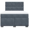 vidaXL &Kappa;&rho;&epsilon;&beta;ά&tau;&iota; Boxspring &mu;&epsilon; &Sigma;&tau;&rho;ώ&mu;&alpha; &Sigma;&kappa;&omicron;ύ&rho;&omicron; &Gamma;&kappa;&rho;&iota; 140x190 &epsilon;&kappa;. &Beta;&epsilon;&lambda;&omicron;ύ&delta;&iota;&nu;&omicron;