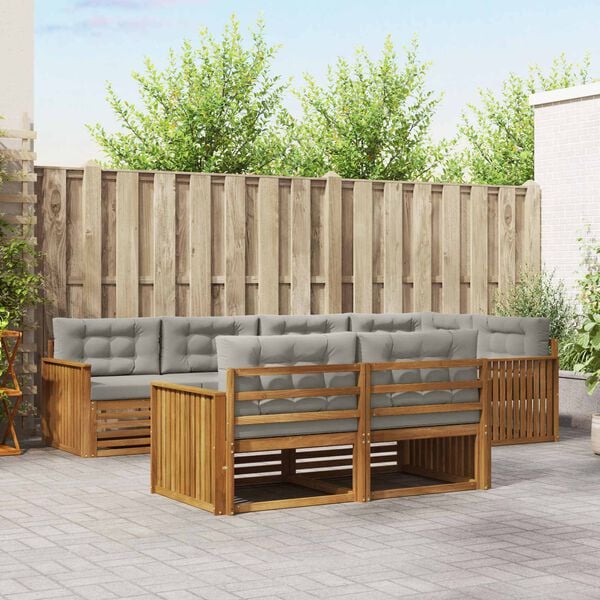 vidaXL &Sigma;&epsilon;&iota;&rho;ά &Kappa;&alpha;&nu;&alpha;&pi;έ &Epsilon;&xi;&omega;&tau;&epsilon;&rho;&iota;&kappa;&omicron;ύ 7 pcs &Phi;&upsilon;&sigma;&iota;&kappa;ό &kappa;&alpha;&iota; &Alpha;&nu;&omicron;&iota;&chi;&tau;ό &Gamma;&kappa;&rho;&iota;