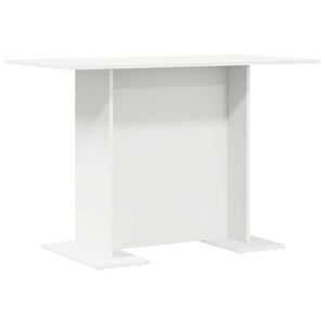 vidaXL &Tau;&rho;&alpha;&pi;&epsilon;&zeta;&alpha;&rho;ί&alpha; &Lambda;&epsilon;&upsilon;&kappa;ό 110 x 60 x 75 cm &Epsilon;&pi;&epsilon;&xi;&epsilon;&rho;&gamma;&alpha;&sigma;&mu;έ&nu;&omicron; &xi;ύ&lambda;&omicron;