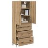 vidaXL Highboard &mu;&epsilon; &sigma;&upsilon;&rho;&tau;ά&rho;&iota; 2 pcs Artisan Oak &Sigma;ύ&nu;&theta;&epsilon;&tau;&omicron; &Xi;ύ&lambda;&omicron; &kappa;&alpha;&iota; &Gamma;&upsilon;&alpha;&lambda;ί