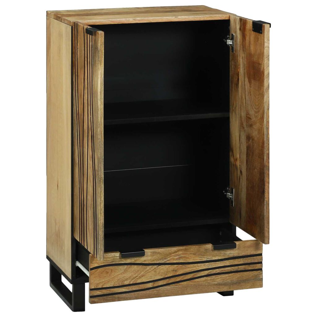 vidaXL Υψηλός πίνακας 60x33.5x100 cm Μασίφ ξύλο μάνγκο