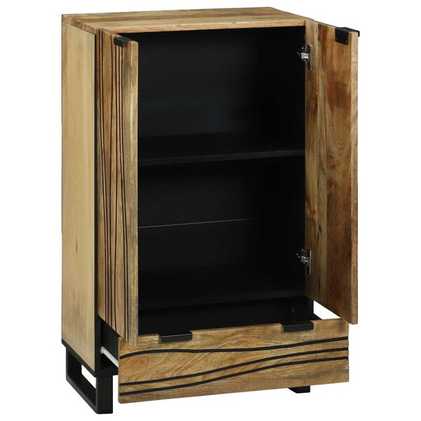 vidaXL Υψηλός πίνακας 60x33.5x100 cm Μασίφ ξύλο μάνγκο