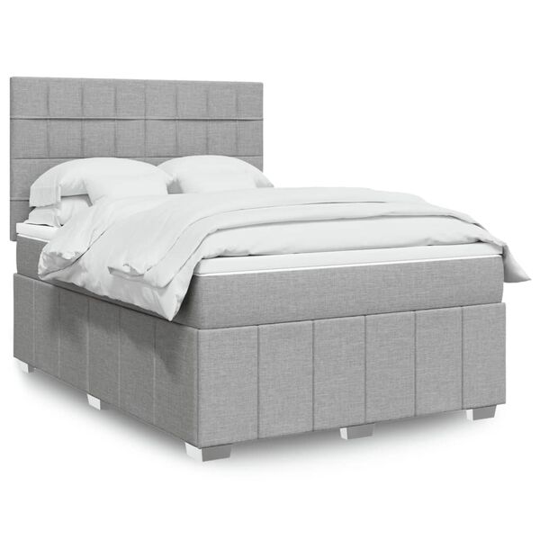 vidaXL &Kappa;&rho;&epsilon;&beta;ά&tau;&iota; Boxspring &mu;&epsilon; &Sigma;&tau;&rho;ώ&mu;&alpha; &Alpha;&nu;. &Pi;&rho;ά&sigma;&iota;&nu;&omicron; 160x200&epsilon;&kappa; &Upsilon;&phi;&alpha;&sigma;&mu;ά&tau;&iota;&nu;&omicron;