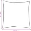 vidaXL Παπλωμα με Μαξιλάρια Argyle 3 pcs Λευκό 240 x 200 cm Μικροΐνες