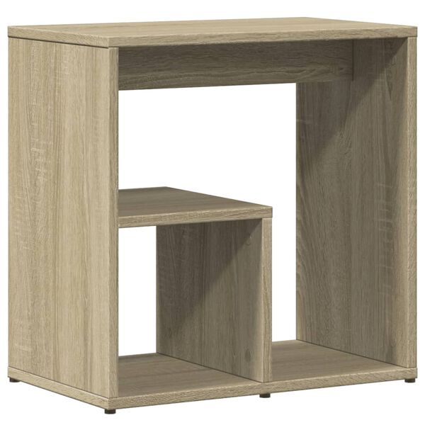 vidaXL Τραπέζι Βοηθητικό Sonoma Δρυς 50 x 30 x 50 εκ. Επεξ. Ξύλο