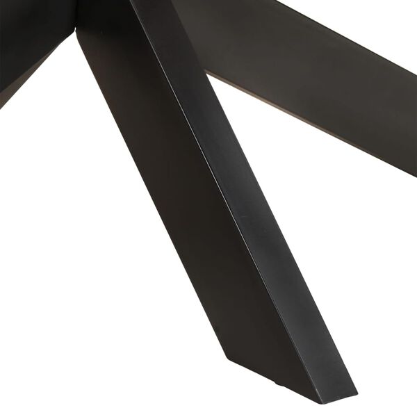 vidaXL Τραπεζαρία Οβάλ 200 x 100 x 75 εκ. από Μασίφ Ανακυκλωμένο Ξύλο
