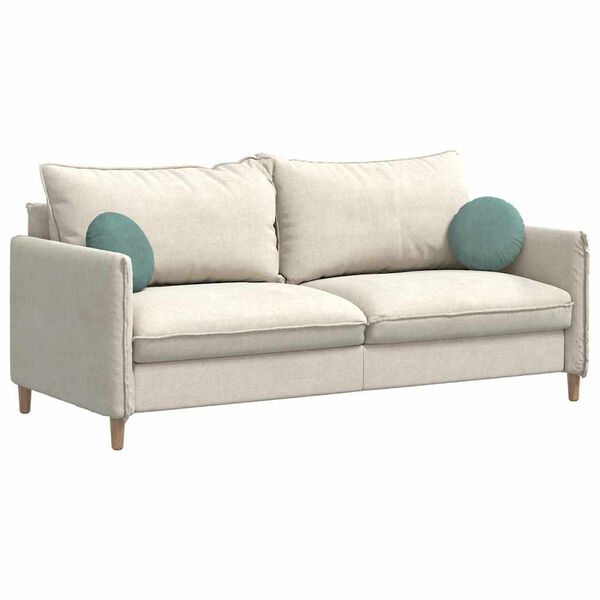 vidaXL Μαξιλάρια καθισμάτων 2 pcs Θαλασσί Ø 40 x 13 εκ. Βελούδο