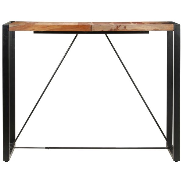 vidaXL &Tau;&rho;&alpha;&pi;έ&zeta;&iota; &Mu;&pi;&alpha;&rho; 140 x 70 x 110 &epsilon;&kappa;. &alpha;&pi;ό &Mu;&alpha;&sigma;ί&phi; &Xi;ύ&lambda;&omicron; &Alpha;&kappa;&alpha;&kappa;ί&alpha;&sigmaf;