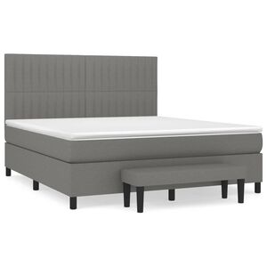 vidaXL &Kappa;&rho;&epsilon;&beta;ά&tau;&iota; Boxspring &mu;&epsilon; &Sigma;&tau;&rho;ώ&mu;&alpha; &Sigma;&kappa;&omicron;ύ&rho;&omicron; &Gamma;&kappa;&rho;&iota; 180x200 &epsilon;&kappa; &Upsilon;&phi;&alpha;&sigma;&mu;ά&tau;&iota;&nu;