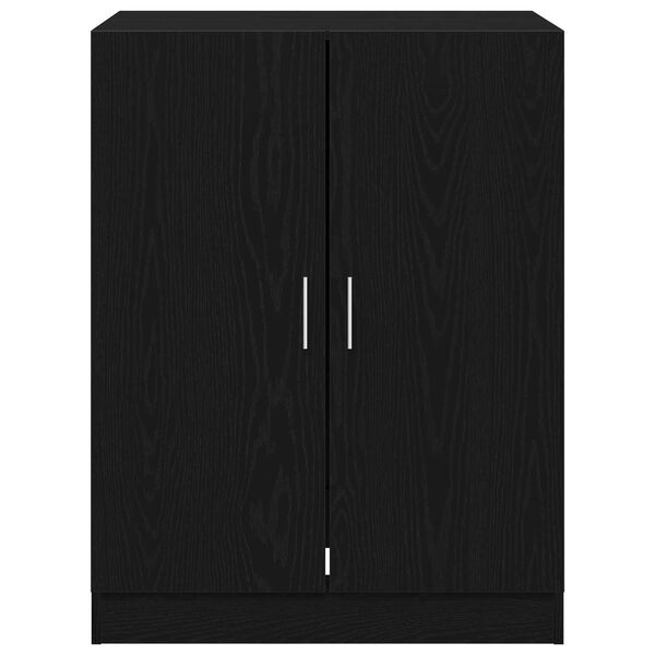 VidaXL Ντουλάπα Πλυντηρίου Μαύρη Δρυς 70,5x71,5x91,5 εκ από Επεξεργασμένο Ξύλο