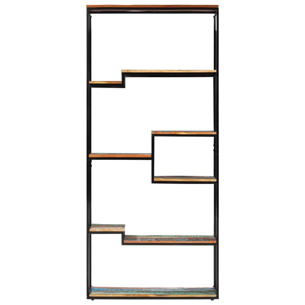 vidaXL Βιβλιοθήκη 80 x 30 x 180 εκ. από Μασίφ Ανακυκλωμένο Ξύλο
