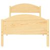 vidaXL Πλαίσιο Κρεβατιού με 2 Συρτάρια Λευκό 90x200 εκ. Ξύλο Πεύκου