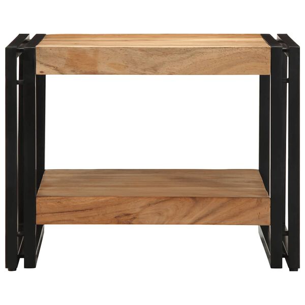 vidaXL Τραπεζάκι σαλονιού 50x50x38 cm μασίφ ξύλο ακακίας