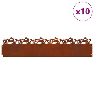 vidaXL &Pi;&epsilon;&rho;&iota;&gamma;&rho;ά&mu;&mu;&alpha;&tau;&alpha; &gamma;&kappa;&alpha;&zeta;ό&nu; 10 pcs &Sigma;&kappa; rusty 103 x 0,05 x 22 &epsilon;&kappa;